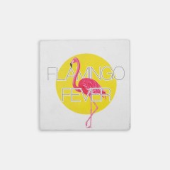 Bardak Altlığı - Hipster Series Coasters - ICONS: Flamingo Fever Single