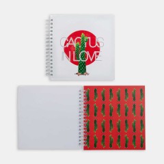 Defter - Hipster Series Notebooks - ICONS: CACTUS IN LOVE